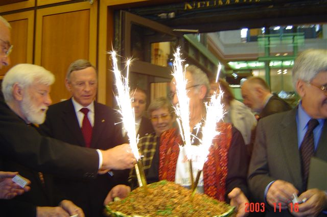 Uri Avnery, Avi Primor und Sari Nusseibe